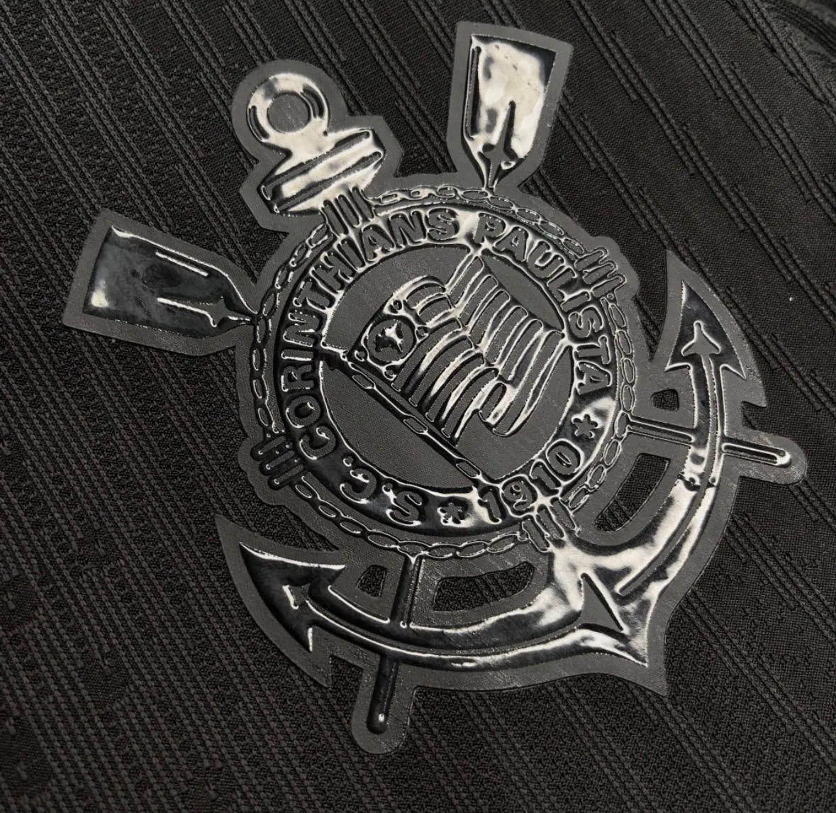 Camisa Corinthians All Black 2025 Modelo Jogador