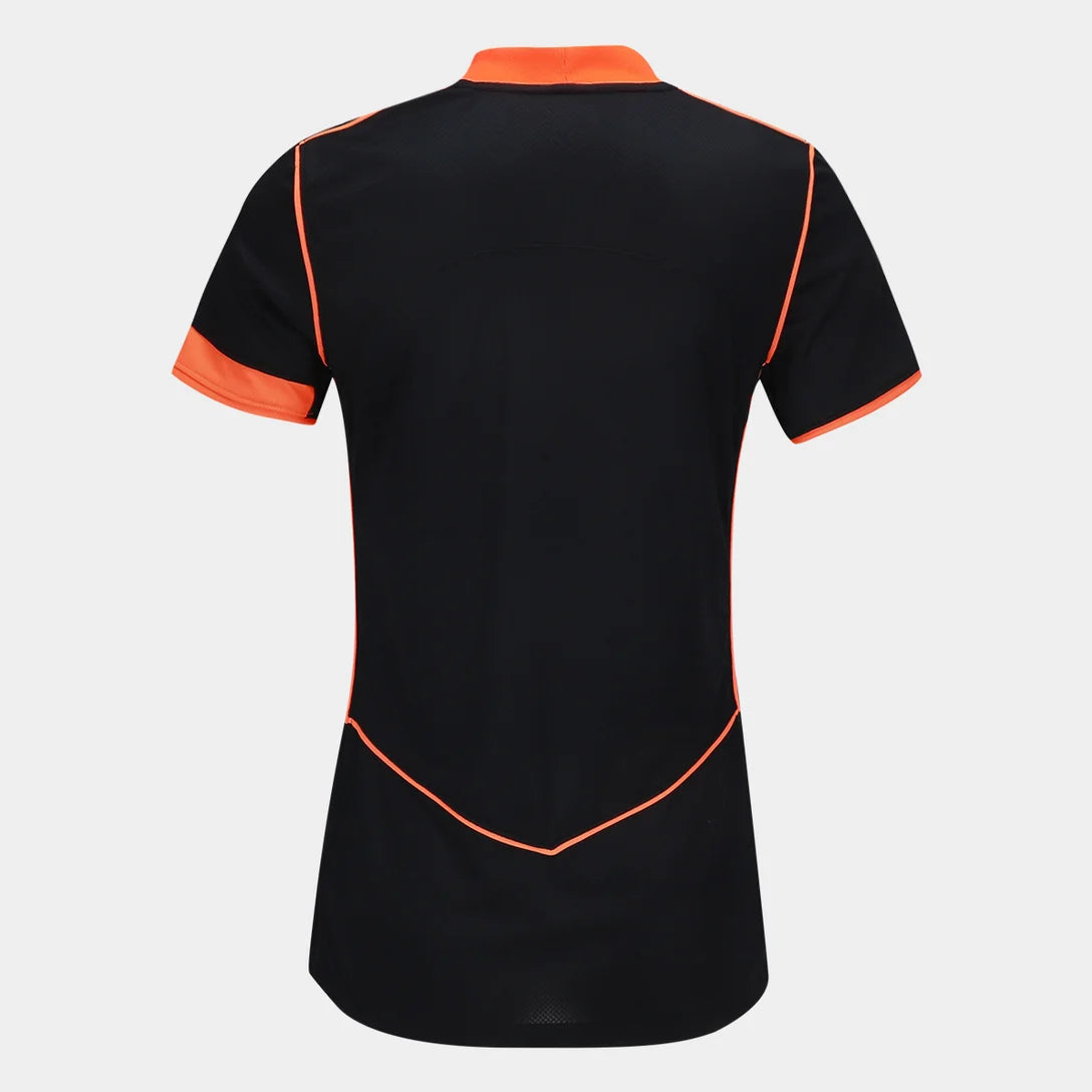 Camisa Corinthians III 25/26 s/n Torcedor Nike Total 90 Feminina - Preto+Laranja